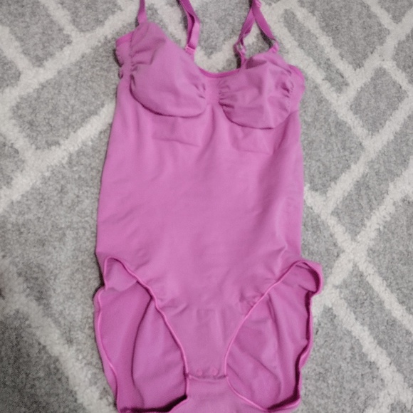 SKIMS Women's 4XL/5XL Pink Seamless Sculpt Brief Bodysuit with Snaps Excellent - Picture 7 of 10